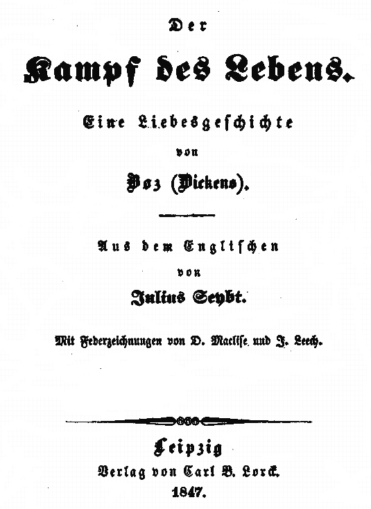 La titolpaĝo de K1847